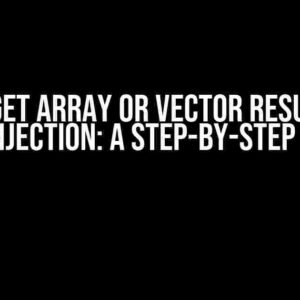 How to Get Array or Vector Result Using SQL Injection: A Step-by-Step Guide